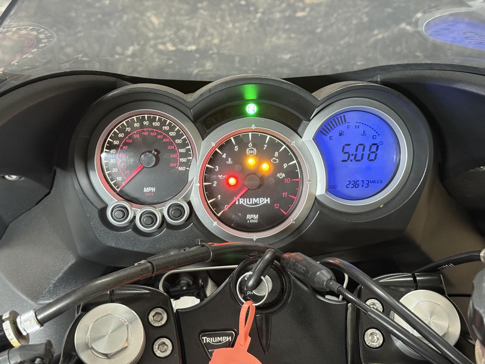 Triumph Sprint GT 1050 1050 ABS Sports Tourer Petrol Manual (126 ps)